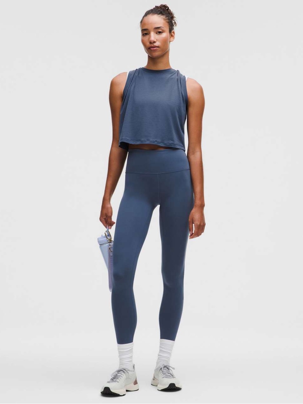 Lululemon Wunder Train High-Rise Tight 31" -
Blue Twill